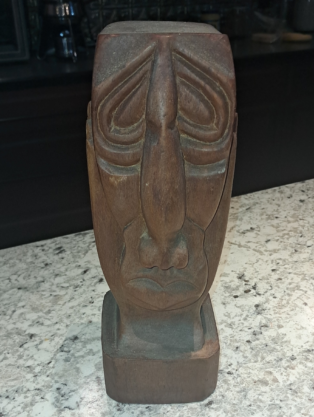 Vintage Indonesian Tiki Bust